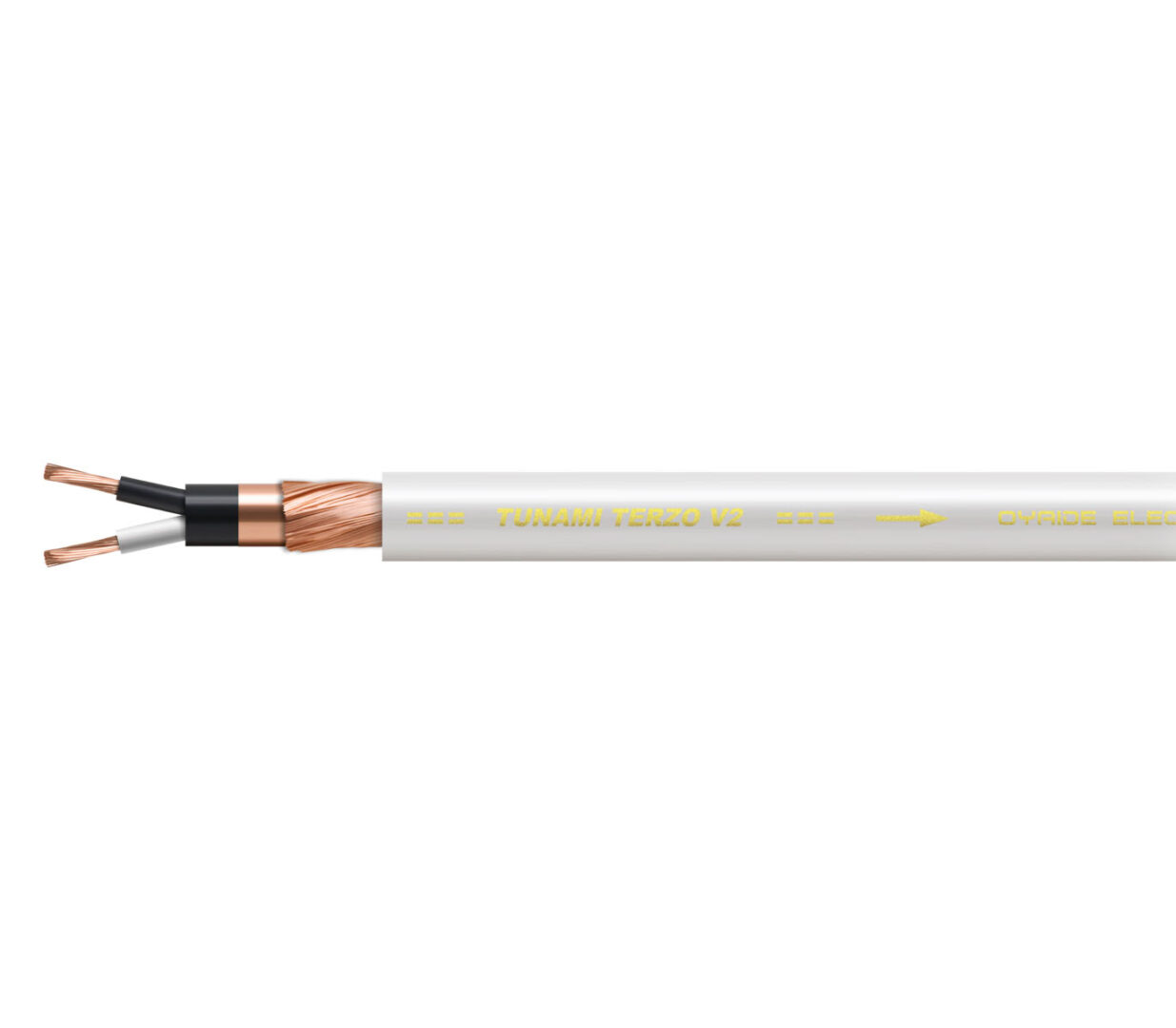 Oyaide TUNAMI TERZO V2 The final chapter of TUNAMI - The premium interconnect cable with 102SSC (per meter)