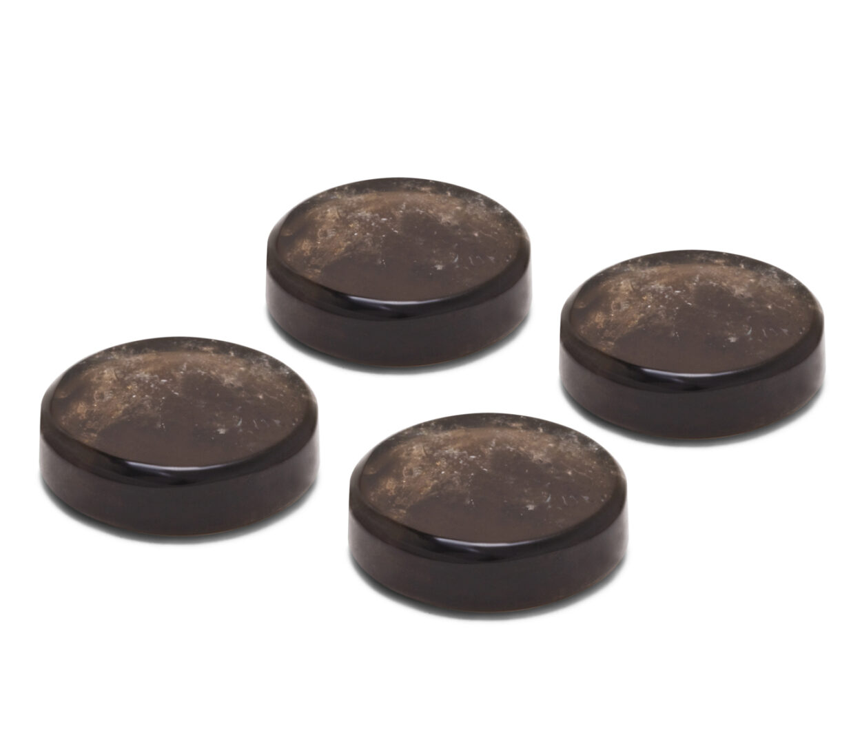 Oyaide INS-SQ Smoky quartz natural stone insulator which can be used with INS-BS