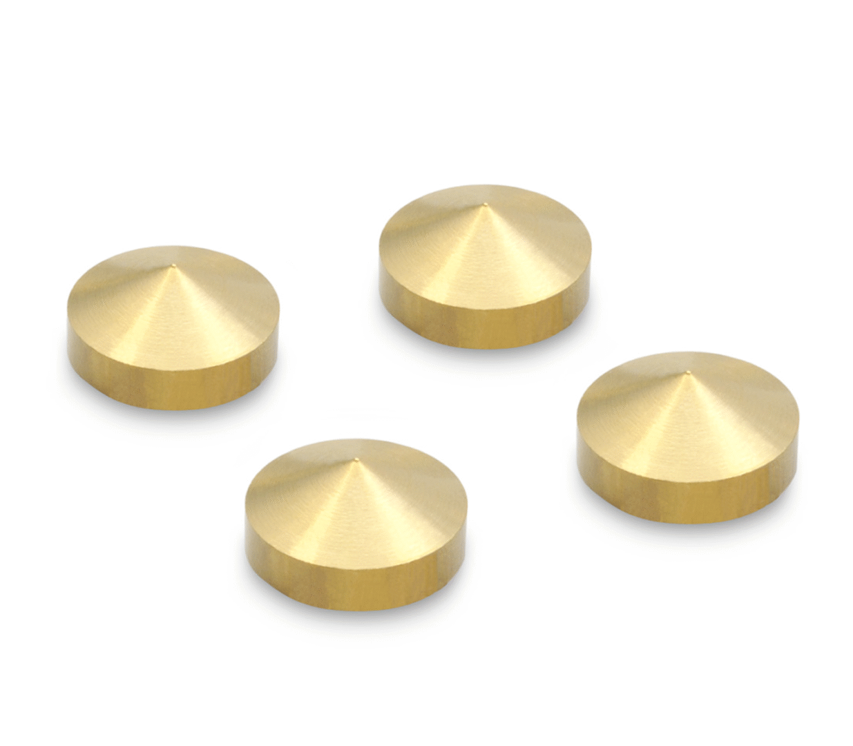Oyaide OSP Small brass spike for old version "OCB-1" without M3 thread hole or other equipment