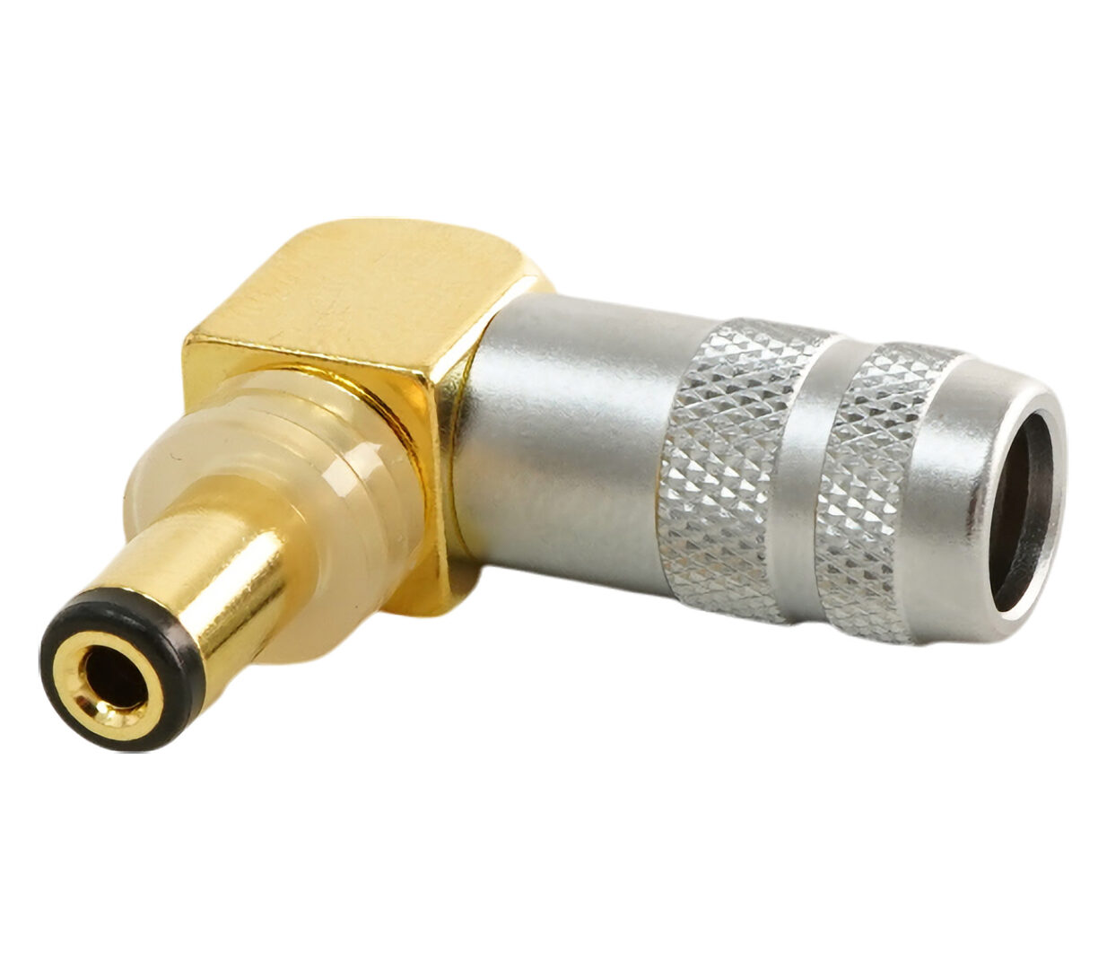 Oyaide DC-2.1GL Ъглов DC конектор